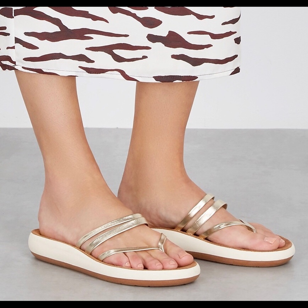 NWT Ancient Greek Sandals Rita Gold 38